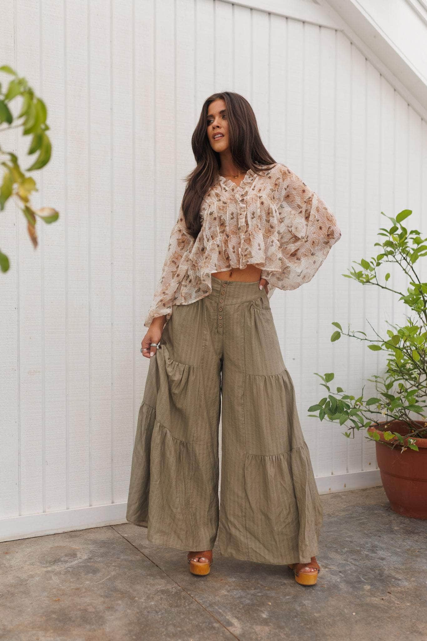Willow Breeze Wide Leg Pant