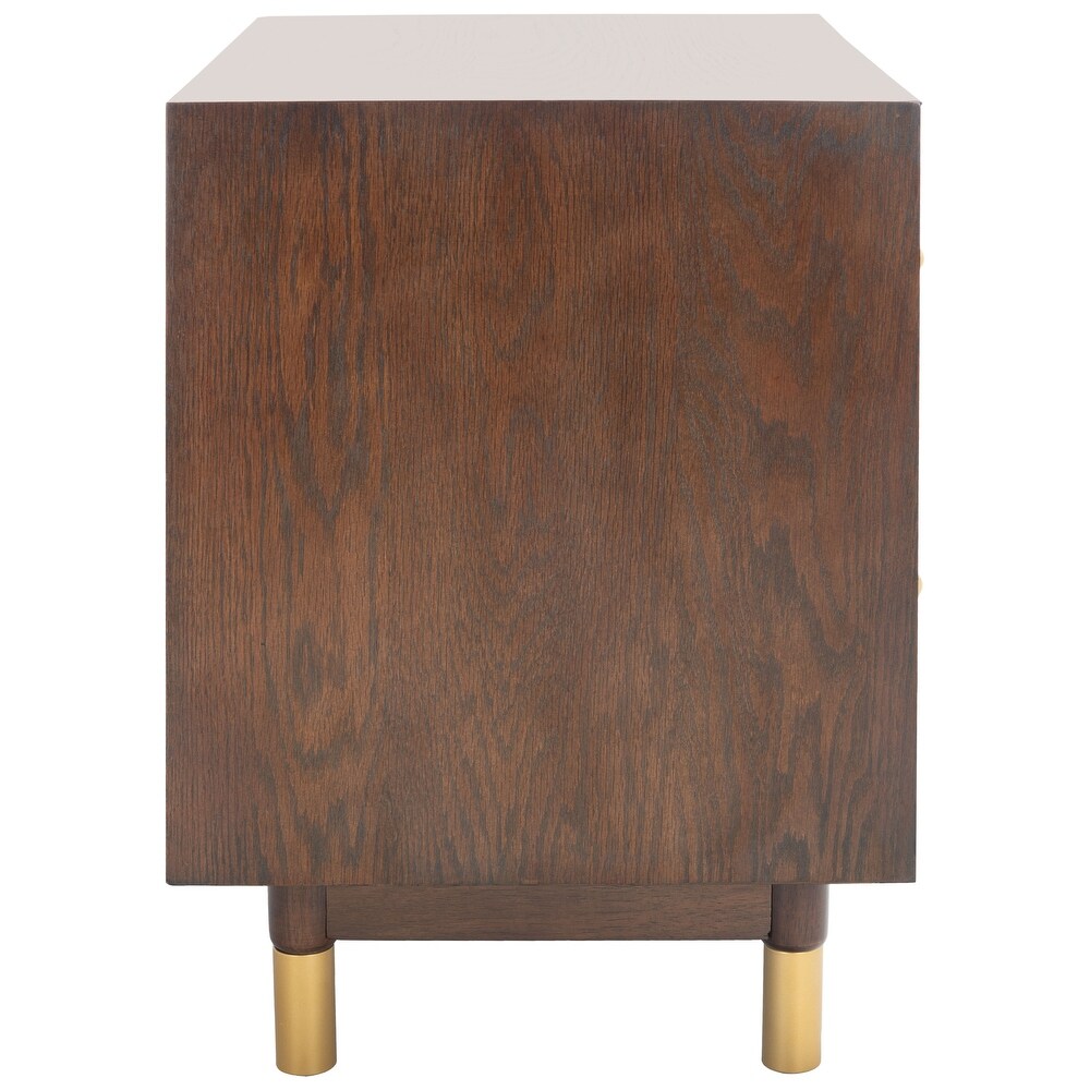 SAFAVIEH Justice 2 Drawer Accent Table Nightstand