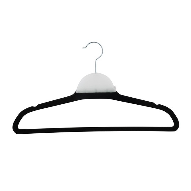 Simplify 30pk Velvet Hangers With 2 Bonus Hanglo Hangers