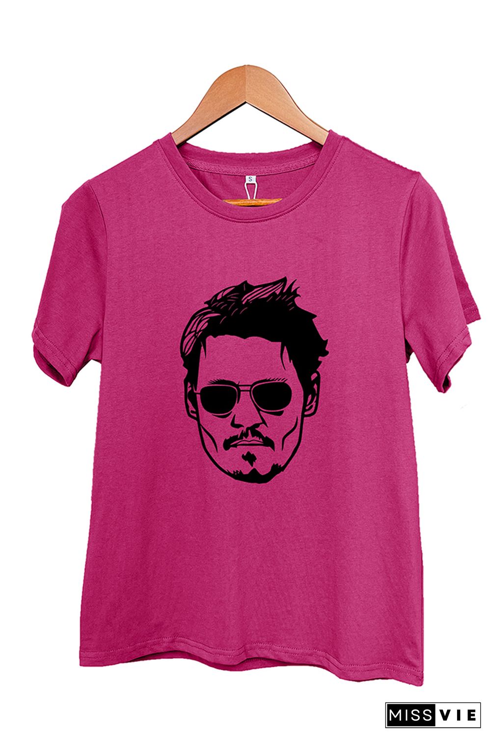 Johnny Depp Trial Graphic T-Shirt Wholesale