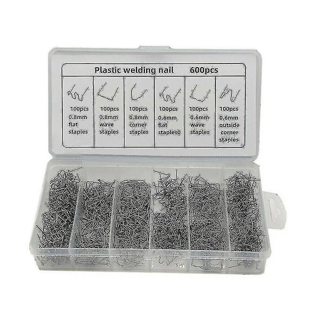 600pcs Machine Hot Stapler Bumper Staples Kit