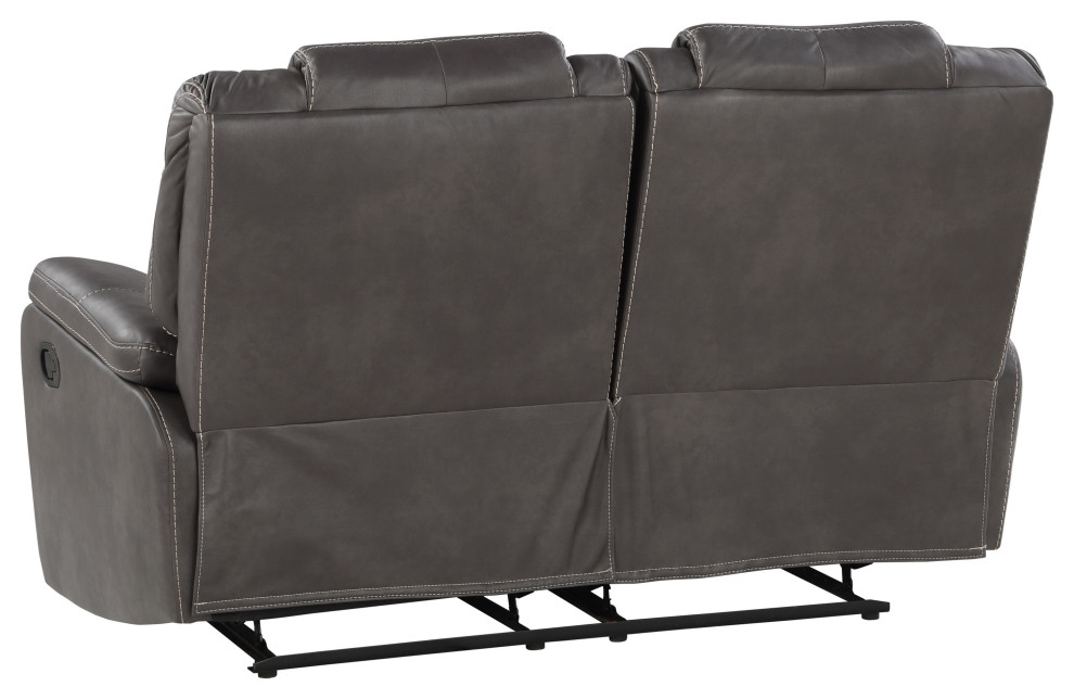 Katrine Manual Reclining Loveseat   Contemporary   Loveseats   by Steve Silver  Houzz