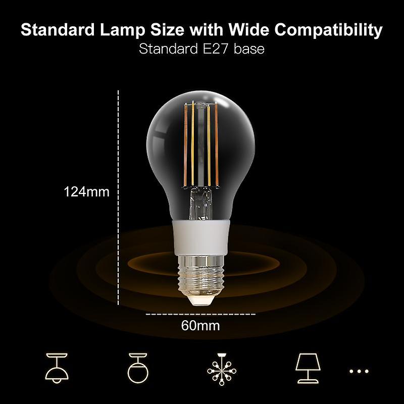 Corui Tuya Wifi E27 7w Smart ment Bulb Led Light Lamp Dimmable Lighting Smart Life Alexa