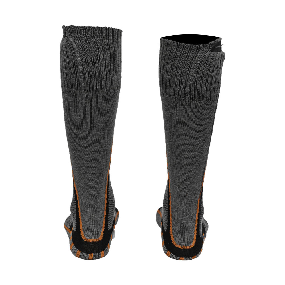 Mobile Warming Premium 2.0 Merino Heated Socks Mens 3.7V Black Large ;