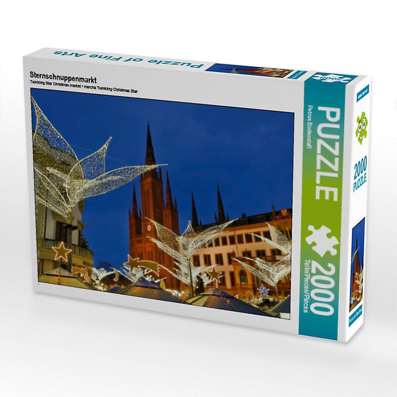 Sternschnuppenmarkt   calvendo foto puzzle