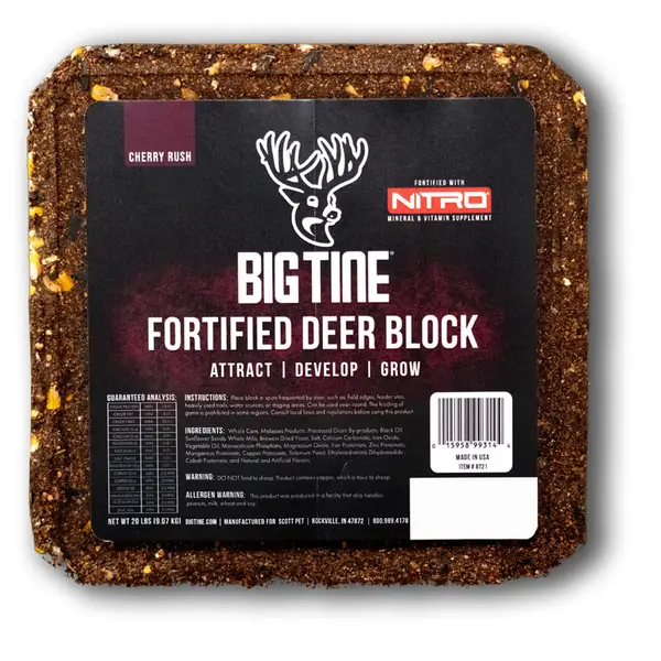 Big Tine 20 lb Fortified Deer Block