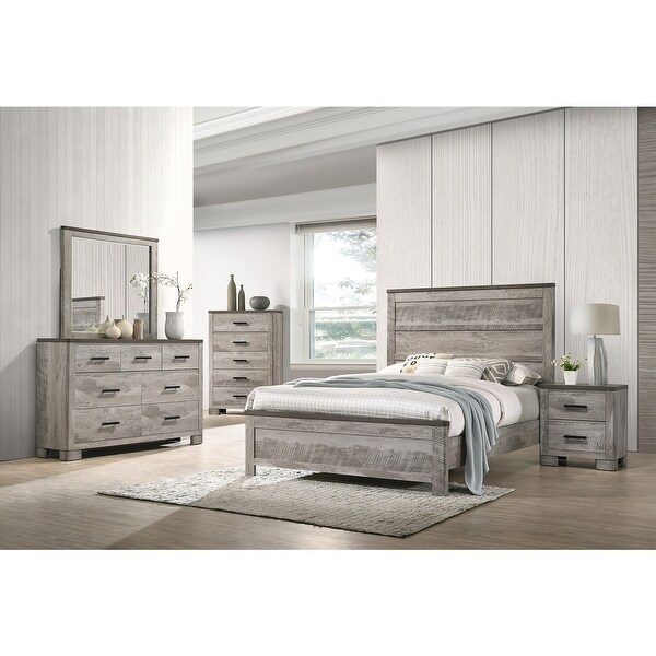 Picket House Furnishings Adam Panel 5PC Bedroom Set - - 31119394