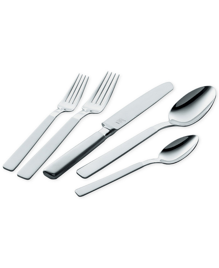 J.A. Henckels Zwilling Pavo 18 10 Stainless Steel 5-Piece Place Setting