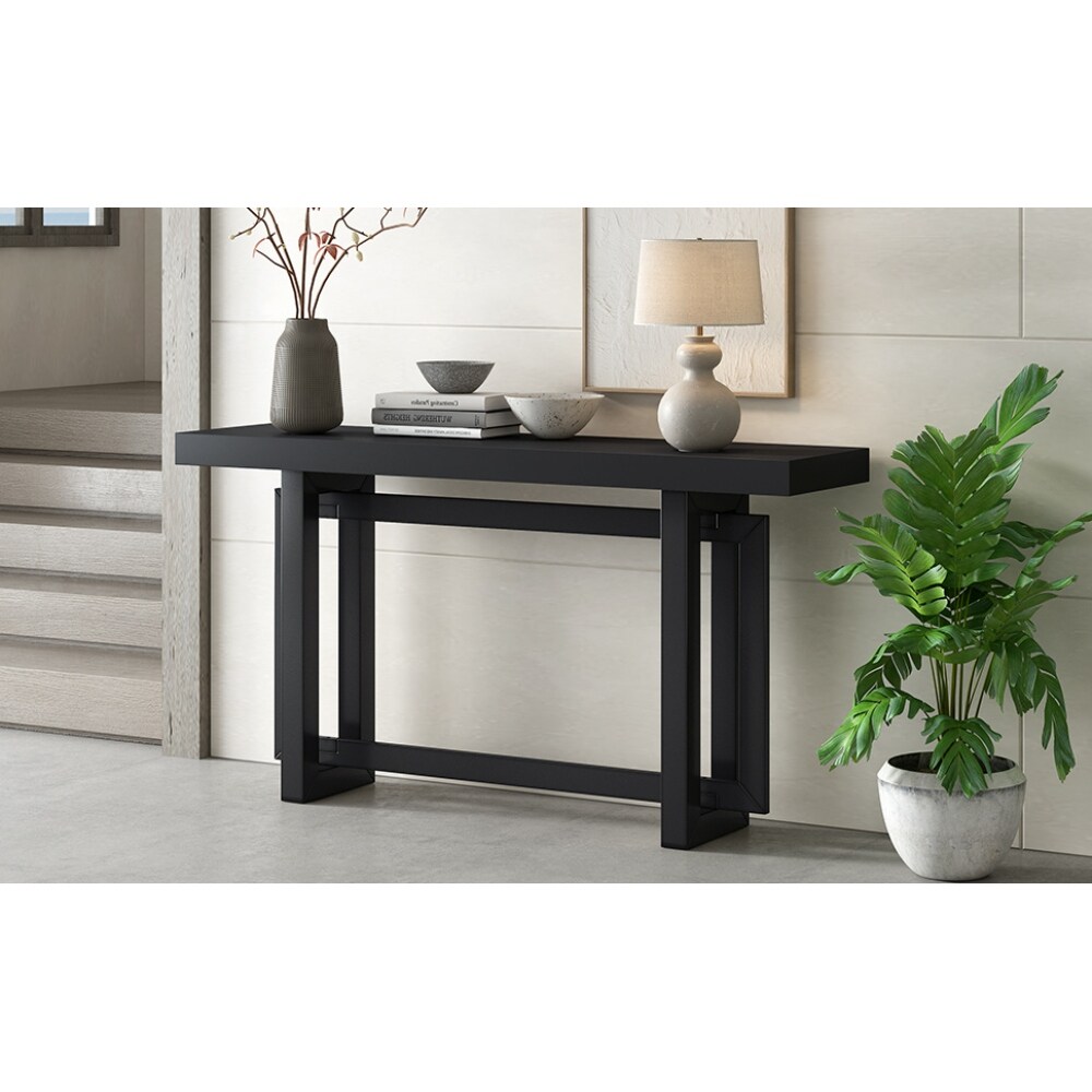 Contemporary Style Console Table  Modern Sofa Table  Minimalist Long Entryway Table Hallway Display Table