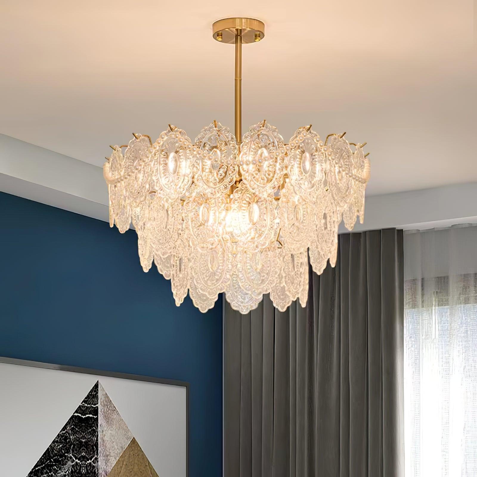 Wave Pearl Chandelier