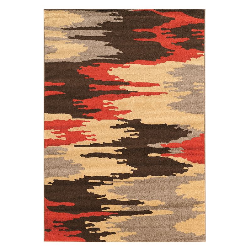 Linon Claremont Ikat Rug