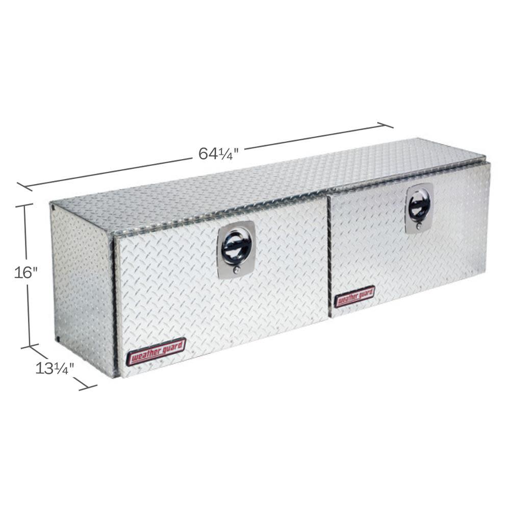 Weather Guard Hi Side Box Truck Toolbox Aluminum 7.9 cu ft