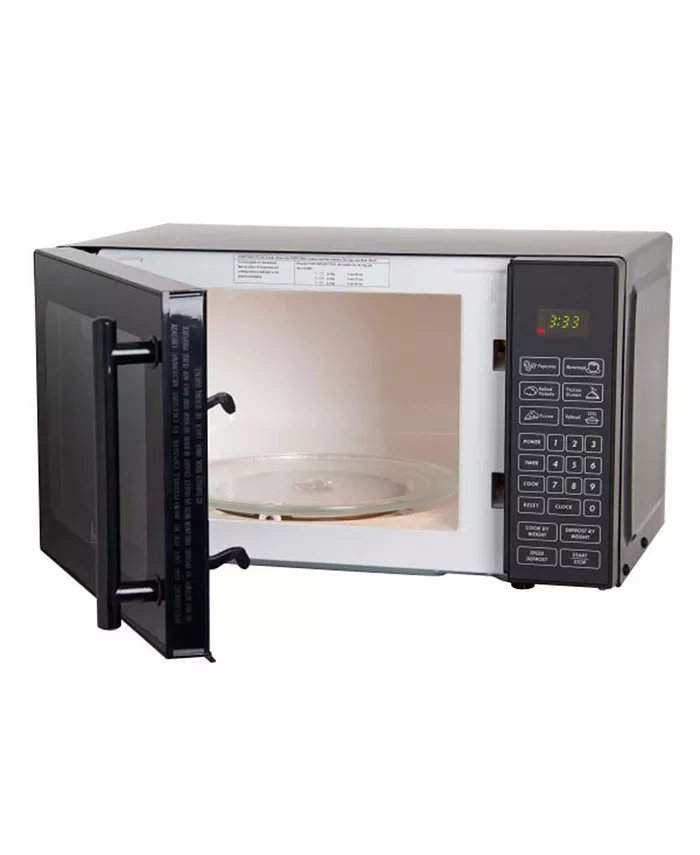 Avanti 0.8 Cu. Ft. Black Countertop Microwave