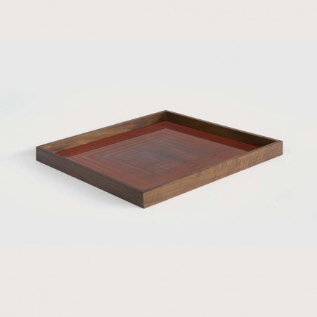 Plateau L Pumpkin Square Tray Ethnicraft - Plateau - Decoration - GRIIN