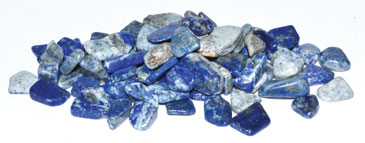 AzureGreen GCTLAPB 1 lb Lapis tumbled chips 7 9mm