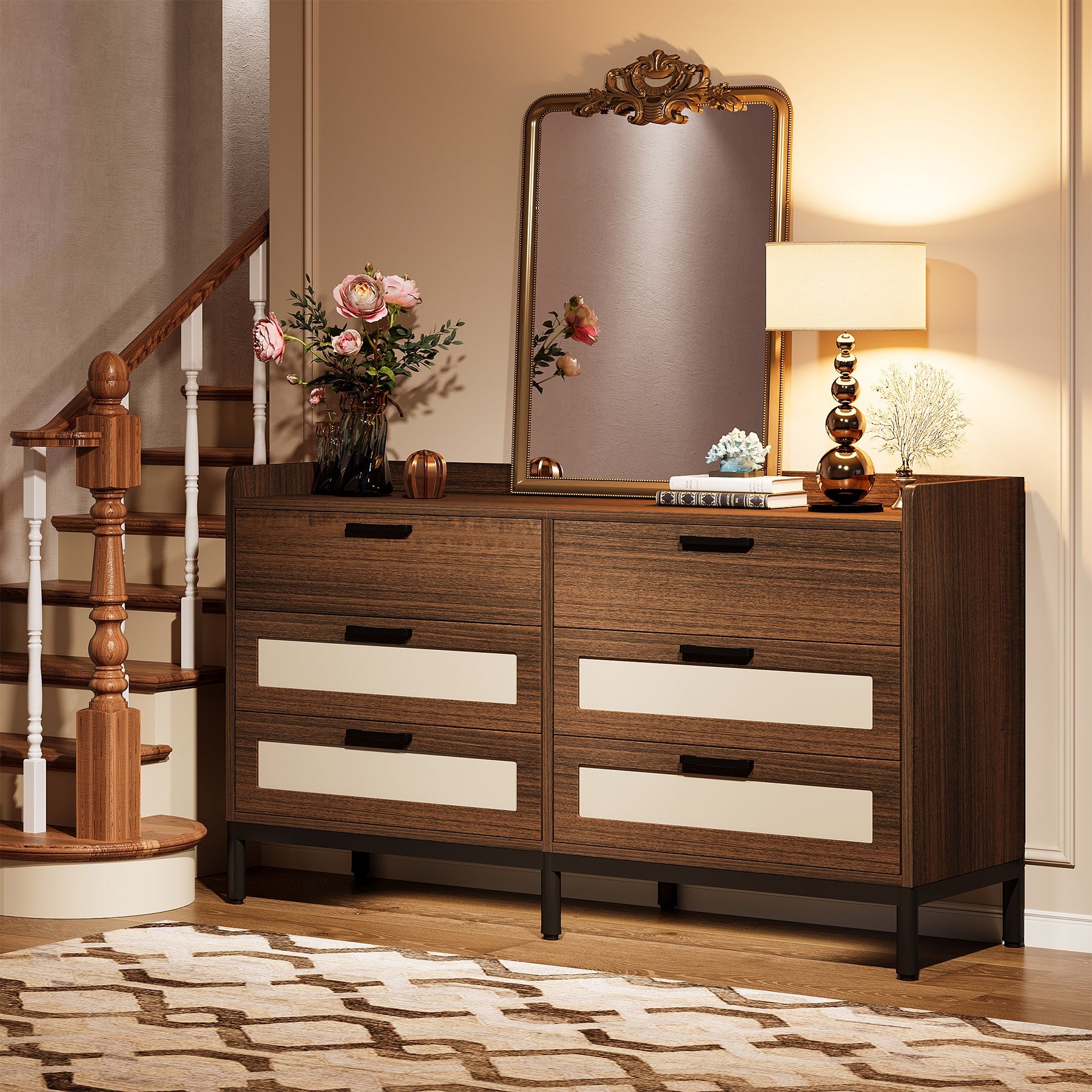 6-Drawer Dresser, 55