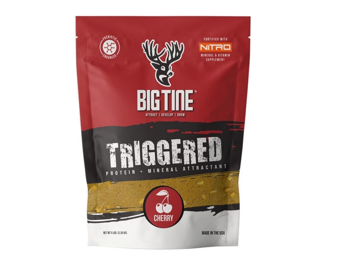 Big Tine Triggered Mineral Attractant， Cherry， 5 lb. - BT50