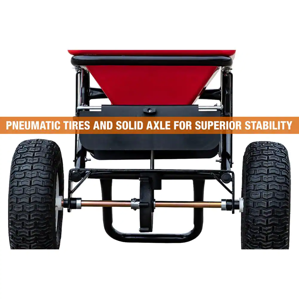 Buyers Products Company 22.5 in. 100 lbs. Capacity Grounds Keeper Walk Behind Spreader