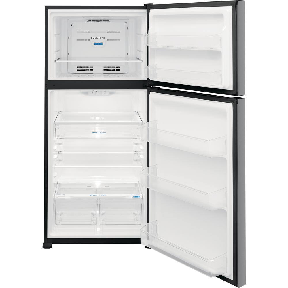 Frigidaire 30 in. 20 cu. ft. Top Freezer Refrigerator in Stainless Steel FFTR2045VS