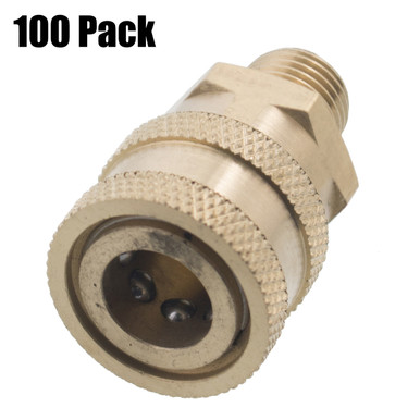 100 Erie Tools Pressure Washer 1/4 Male NPT to QC Socket Coupler