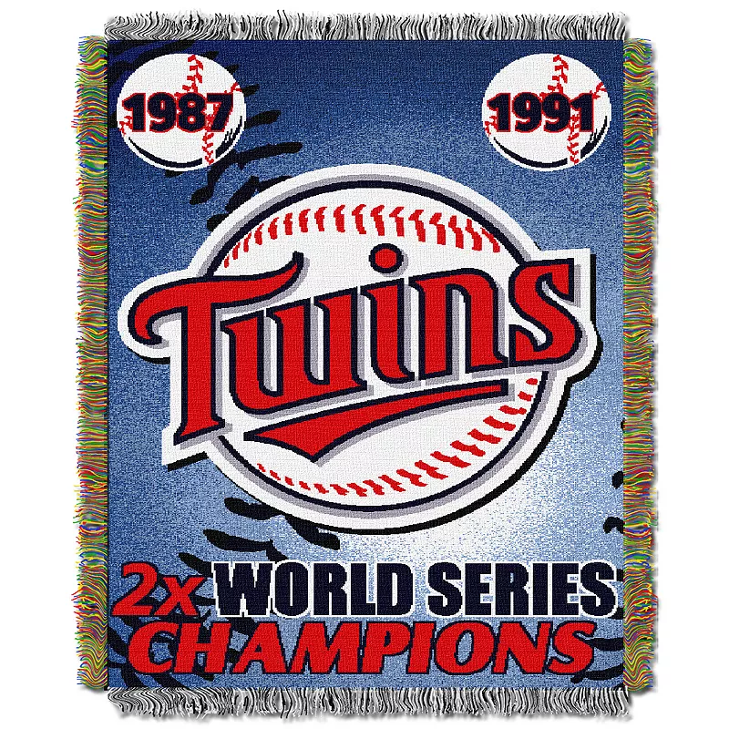 Minnesota Twins Commemorative Throw by Northwest