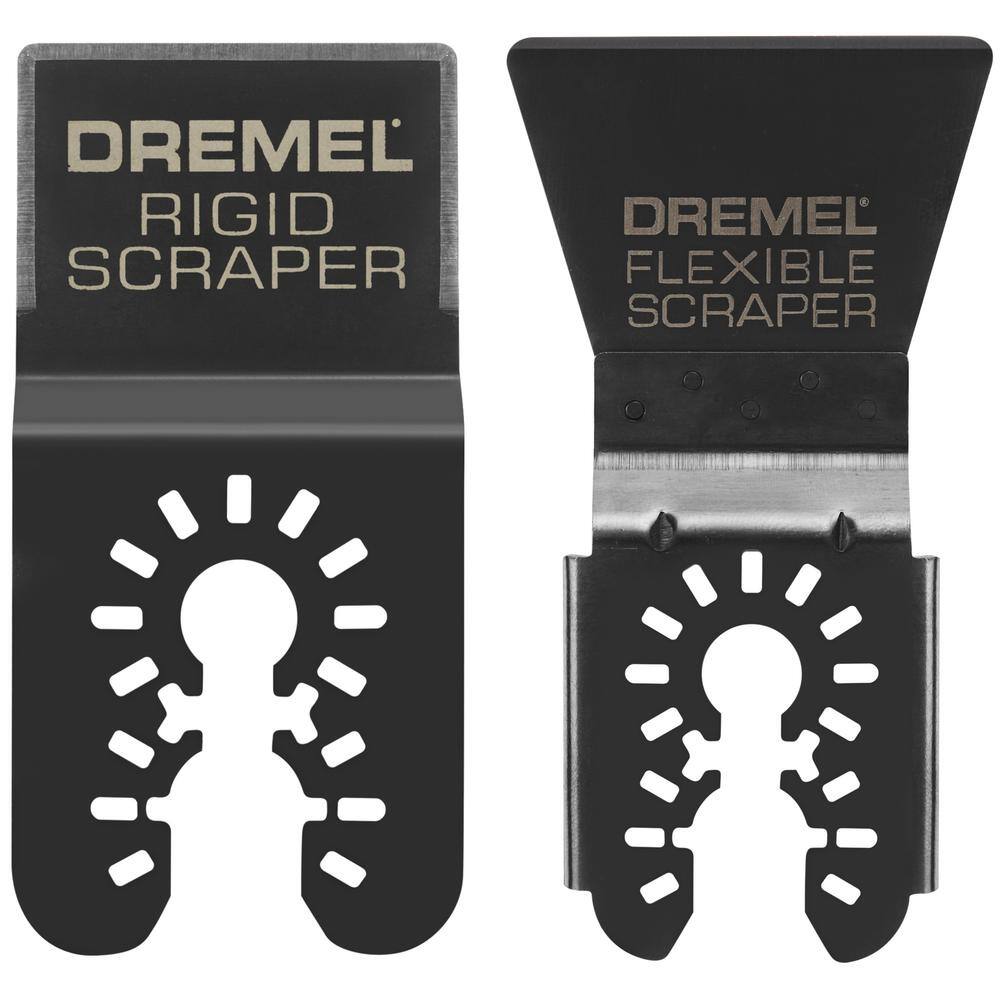 Dremel Universal Rigid  Flexible Oscillating Multi-Tool Scraping Set (2-Pieces) MM620U