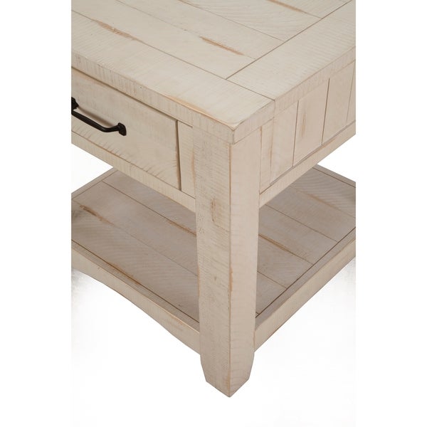 Rustic Wood End Table by Martin Svensson Home