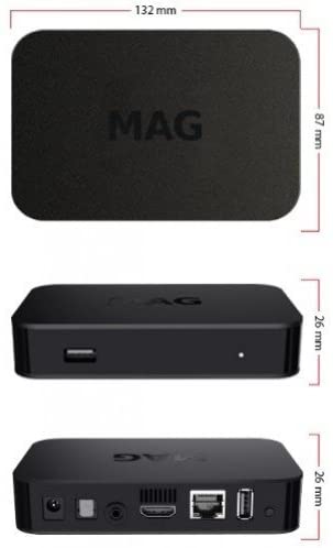 {Package of 2 }  IPTV Box + in Built WiFi + HDMI Cable + Remote + Power Adapter