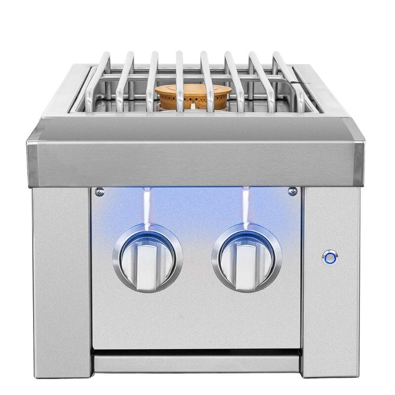 American Made Grills Estate Double Side Burner