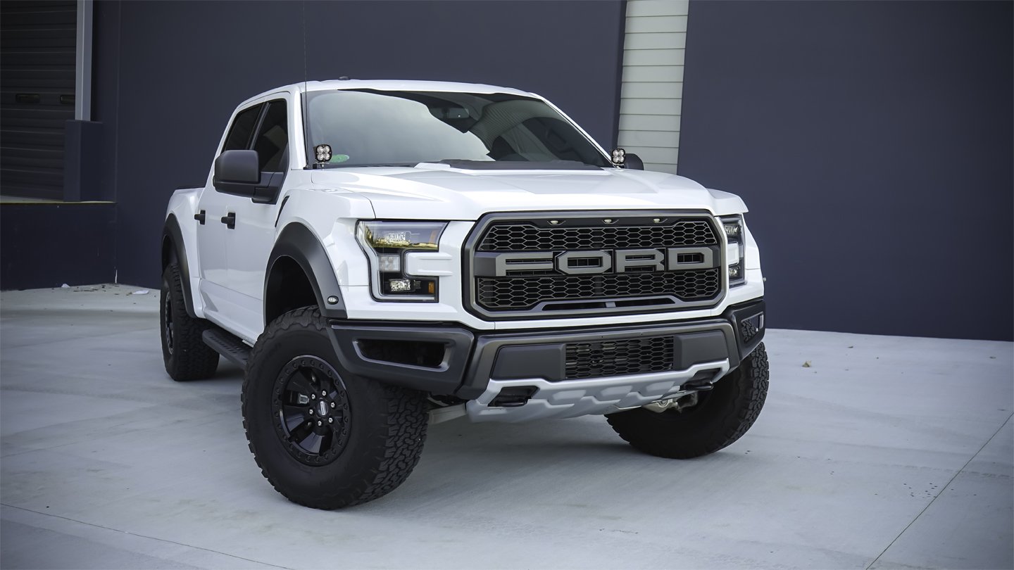 F-150 Raptor A-Pillar Kit 17-19 Raptor 15-19 F-150 Squadron Sport Baja Designs