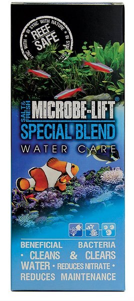 Microbe-Lift Special Blend Aquarium Cleaner， 16-oz bottle