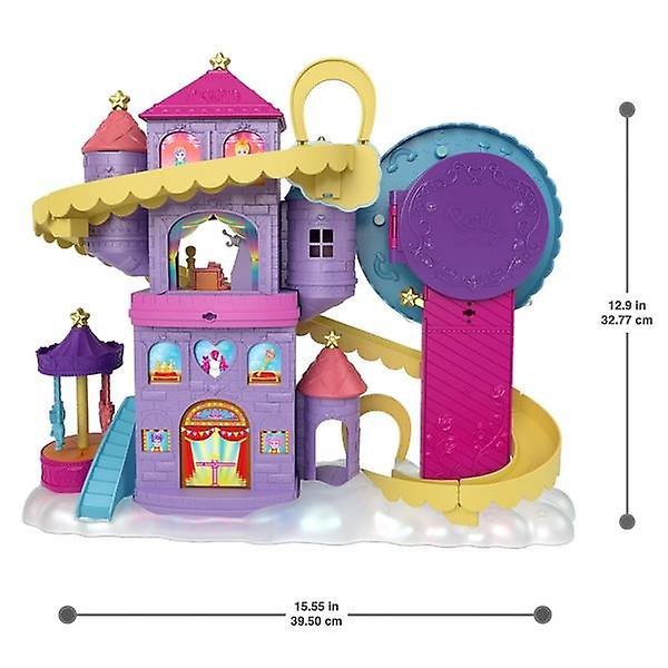 Polly pocket rainbow funland theme park playset