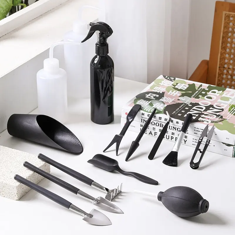 Small Transplanting Hand Tools Kit Miniature Bonsai Garden Tool Sets For Succulent Plants