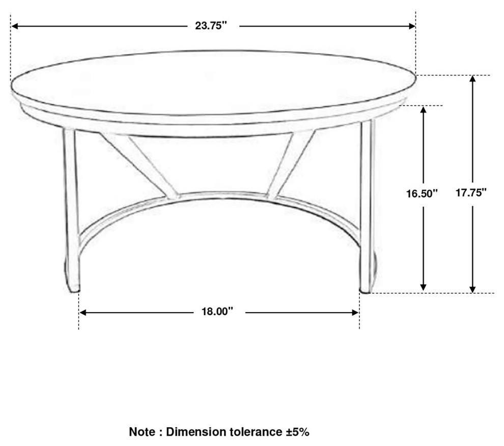 Miguel Round Accent Table With Marble Top White and Black   Modern   Side Tables And End Tables   by Modon  Houzz