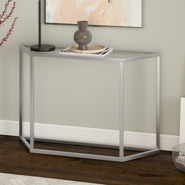 Levi Glam Metal Console Table