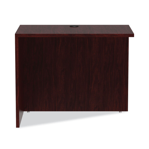 Alera Valencia Series Reversible Return/Bridge Shell， 35w x 23.63d x 29.5h， Mahogany (VA353624MY)