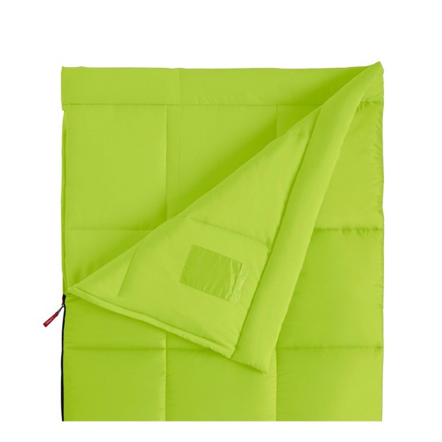 Coleman Kompact 30 Degree Sleeping Bag Lime Green