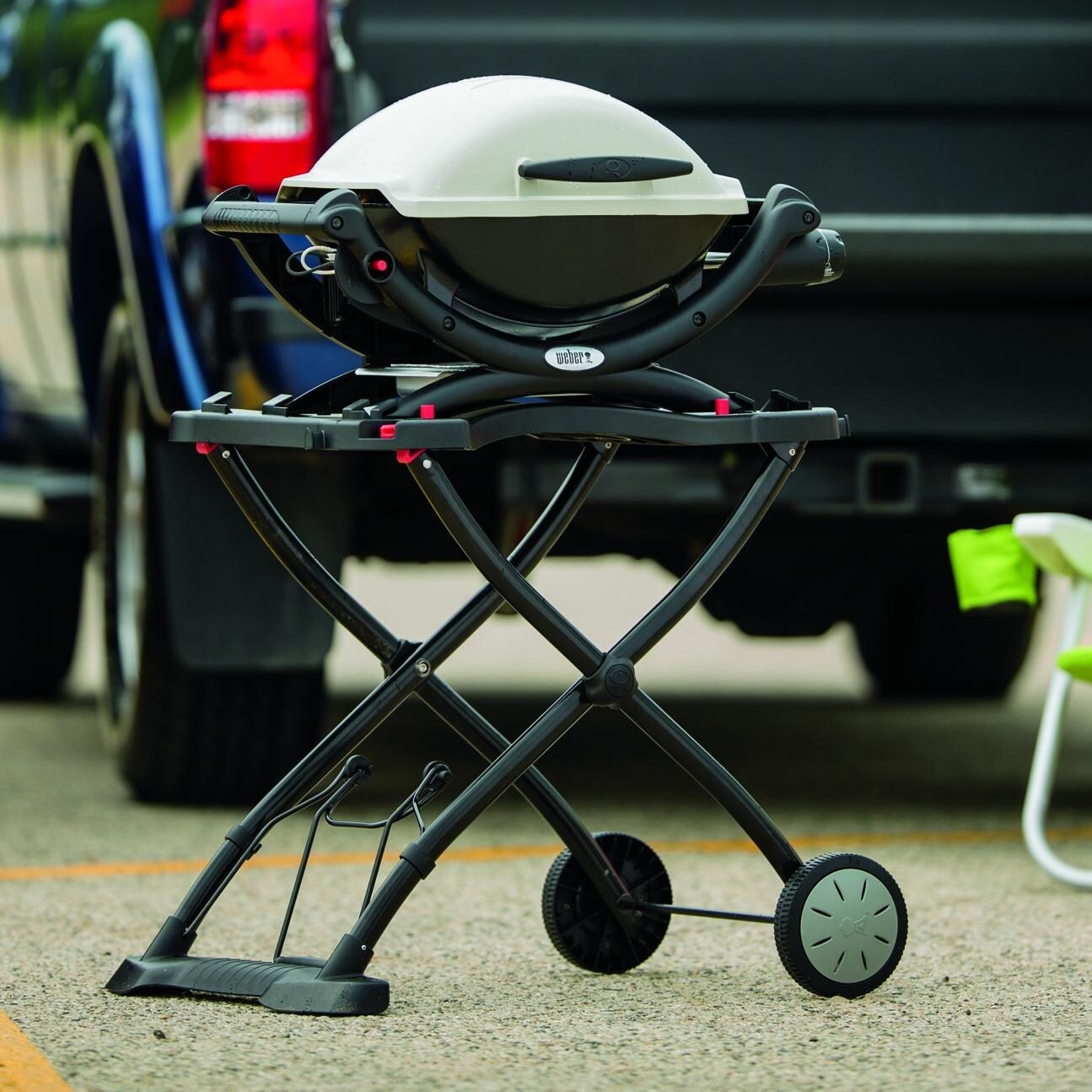 Weber Q 6557 Portable Grill Cart For Q1000/2000