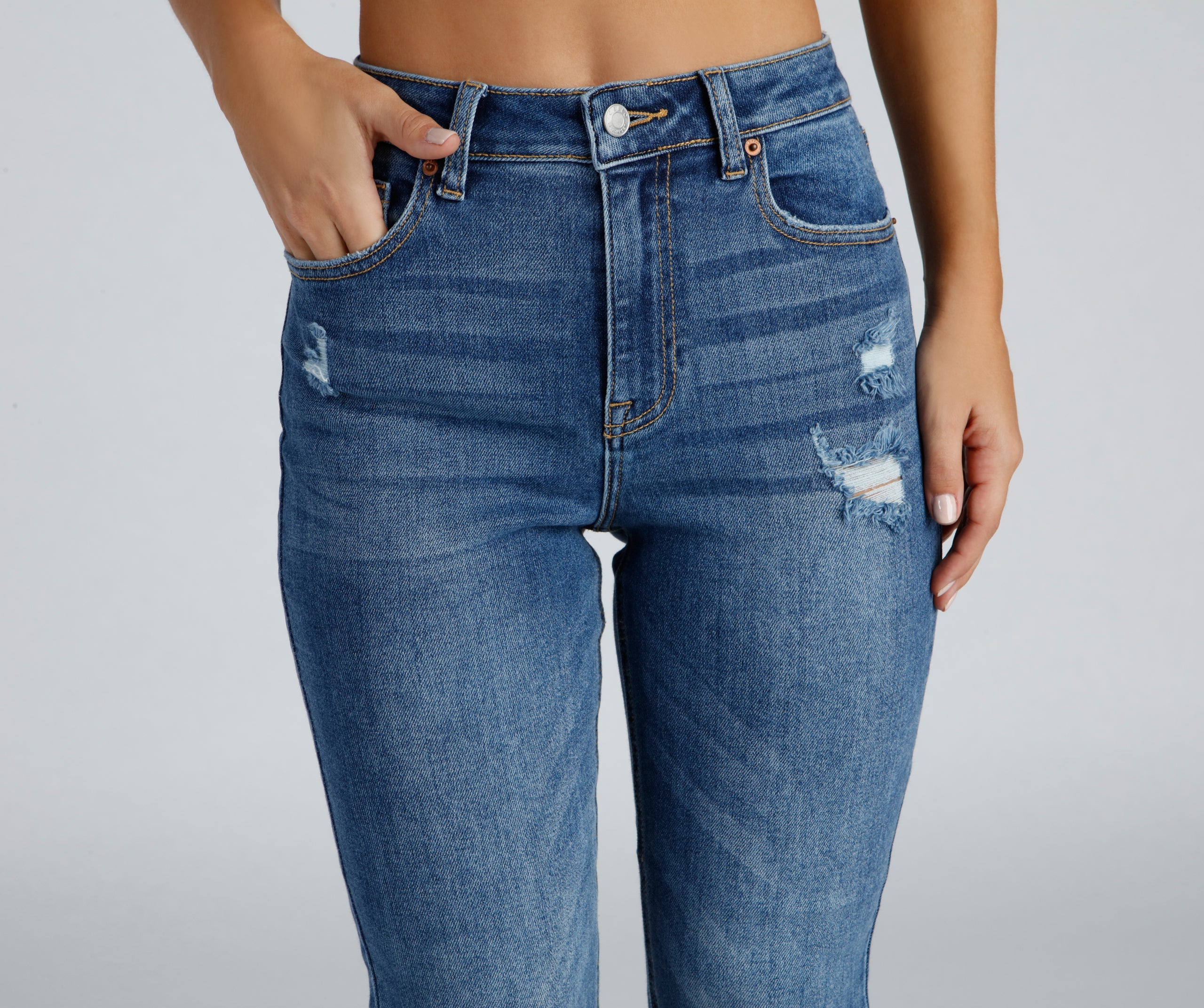 Perfect Pair Slim Straight Jeans