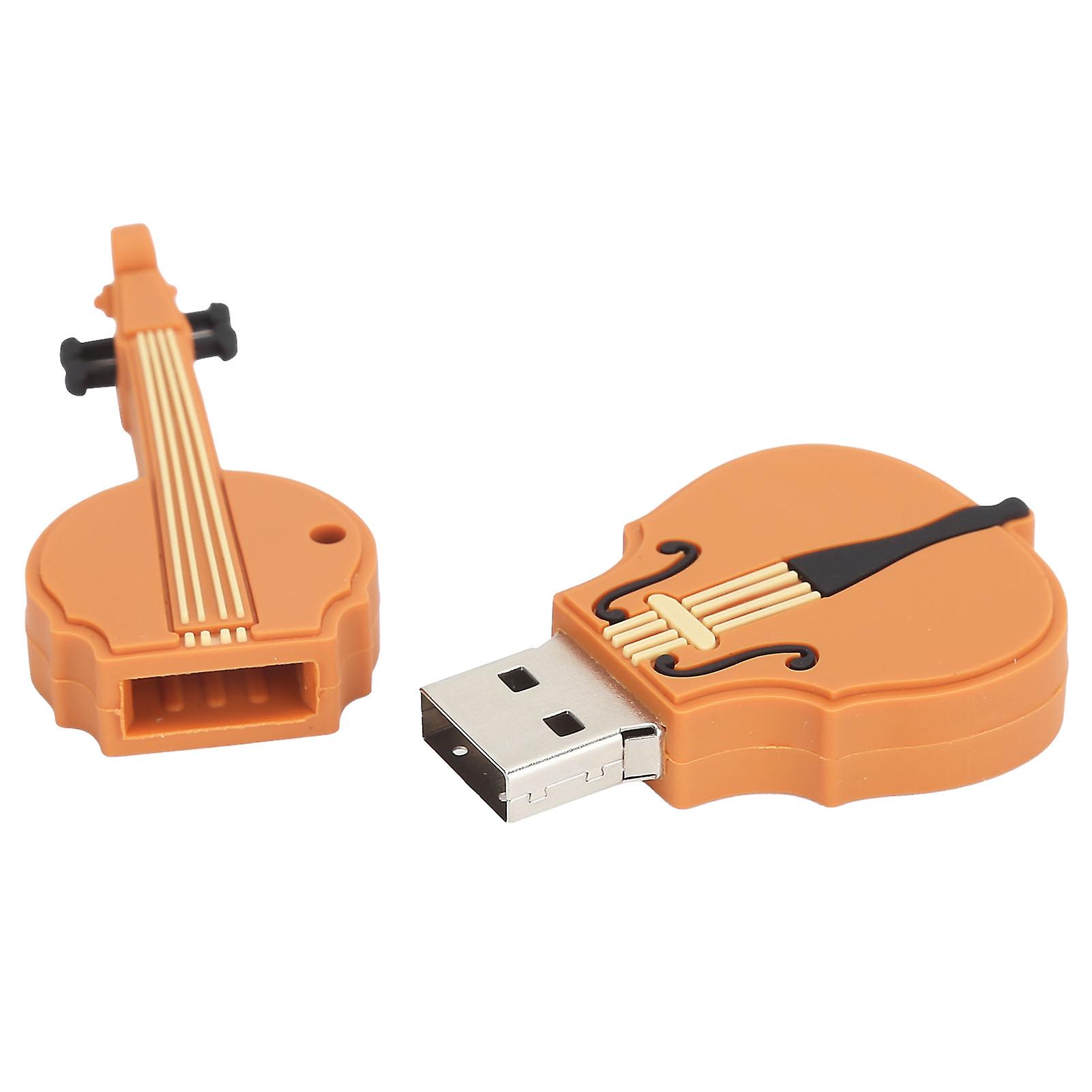 Violin Modeling Usb Stick Lovely Home Office Usb Flash Drive For Music Data Storage16gb