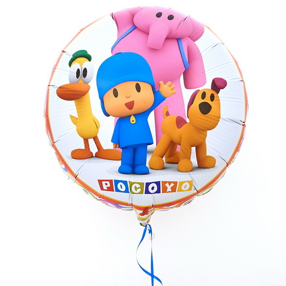 CTI 254225 Pocoyo Happy Birthday Foil Balloon   NS