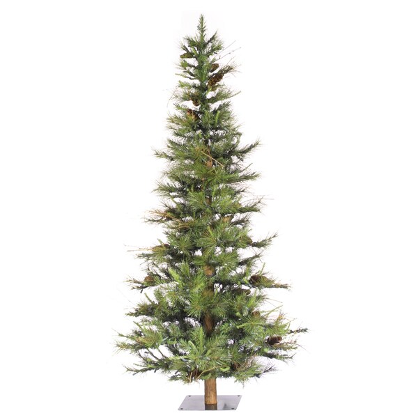 Vickerman Green Plastic 6foot Ashland Unlit Artificial Christmas Tree