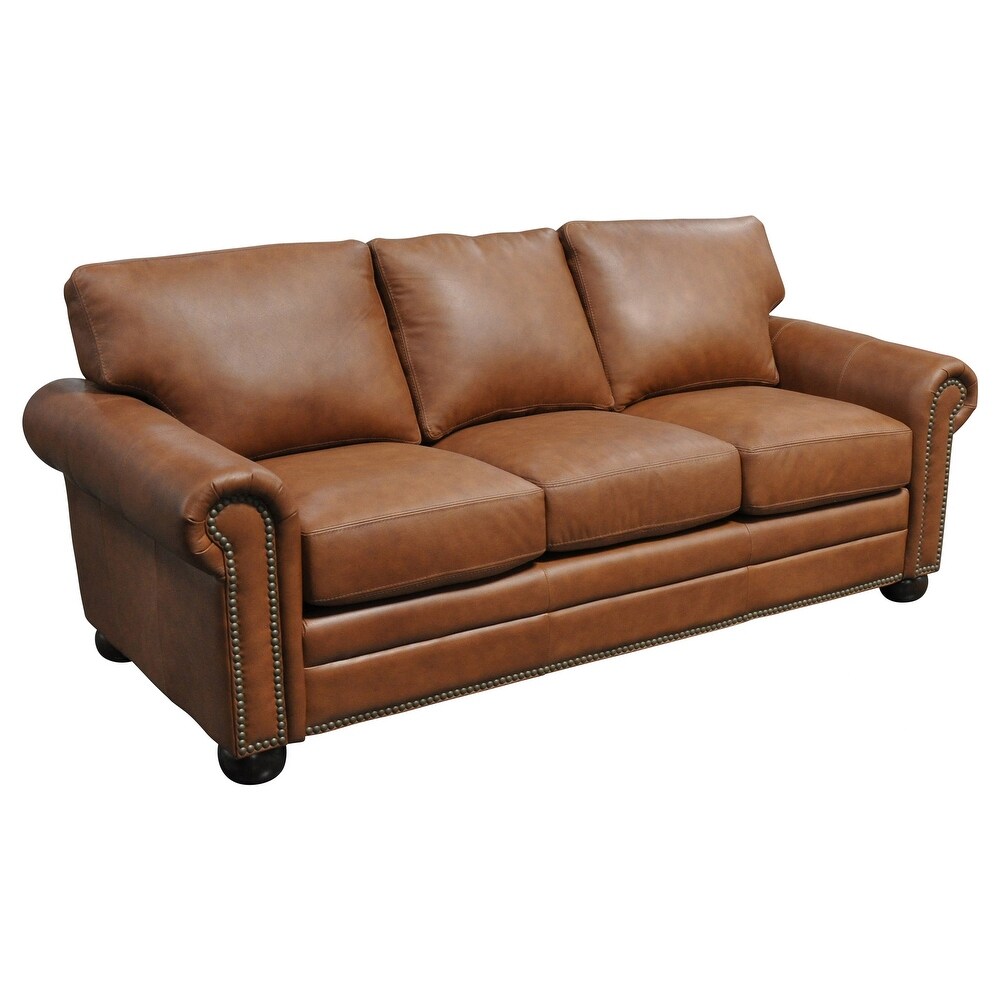 Mojave Ultra Comfort Genuine Leather Sofa and Chair Set