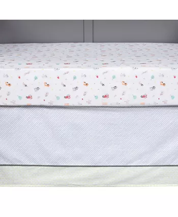 Trend Lab Farm Stack 4 Piece Crib Bedding Set