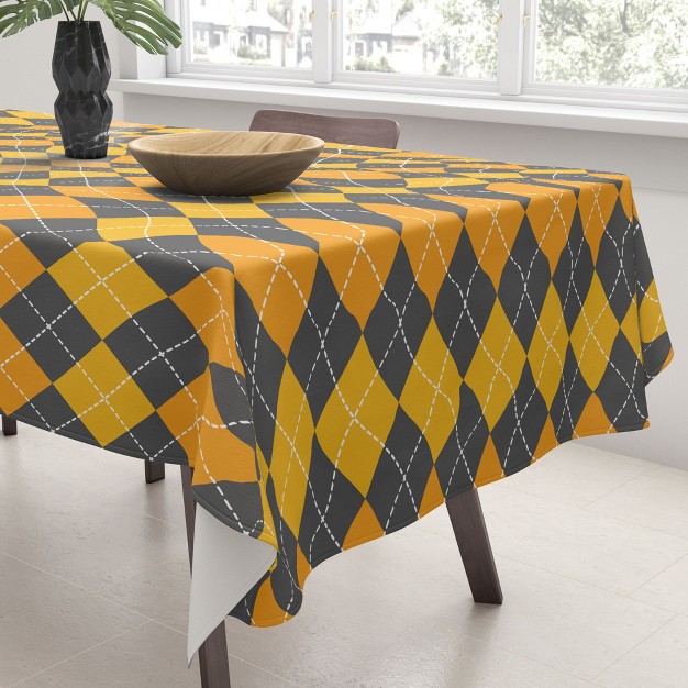 Avenie Halloween Collection Argyle Tablecloth Deny Designs