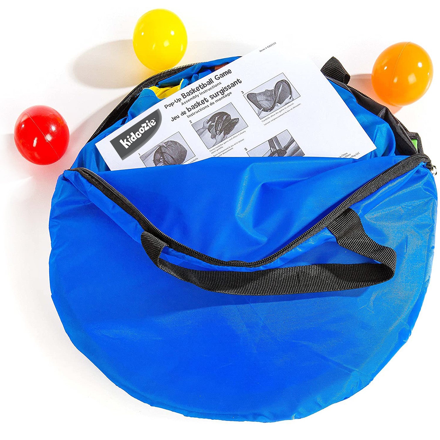 Kidoozie Pop-Up Basketball， Indoor or Outdoor Sport Activity; Suitable for Preschool and School aged Children ages 3 and older