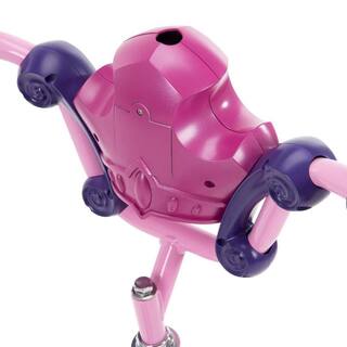 Huffy 12 in. Disney Princess Hot PinkIndigo Girls' Bike with Bubble-Maker 22450