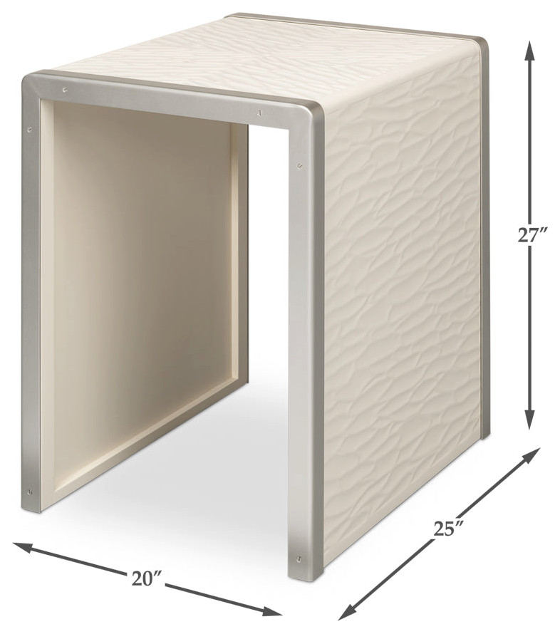 Textures Side Table   Transitional   Side Tables And End Tables   by Sideboards and Things  Houzz