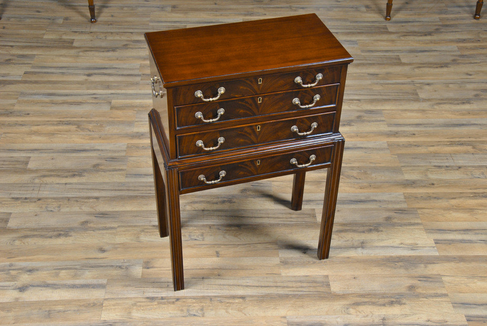 Mahogany Silver Chest   Traditional   Accent Chests And Cabinets   by Niagara Furniture  Houzz