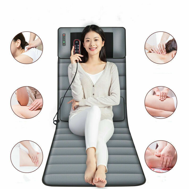 Therapeutic Full Body Electric Heating Massager Mat With Airbag